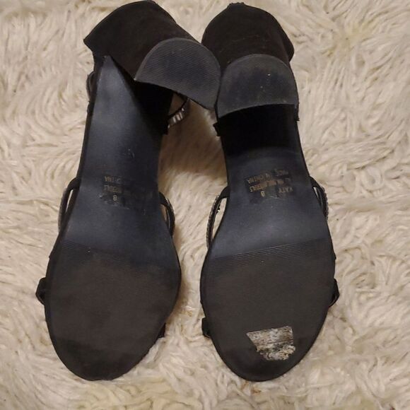 Sequin prom dance style heels size 8 - Picture 9 of 11